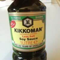 Soy Sauce less Salt