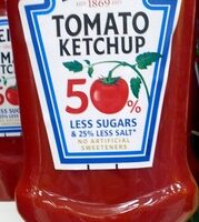 Tomato Ketchup 50% Less Sugar & 25% Less Salt