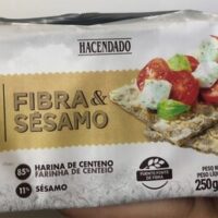 Pan fibra and sesamo Pan fibra and sesamo