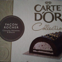 Carte D’or Chocolate Hazelnut Log Ice Cream Carte D'or Chocolate Hazelnut Log Ice Cream