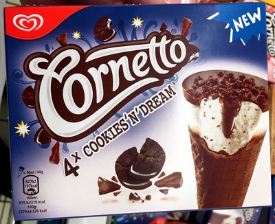 Cornetto Cookies’n’dream Cornetto Cookies'n'dream