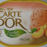 Sorbet plein Fruit Peach Carte d'Or