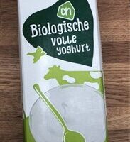 Biologische volle yoghurt