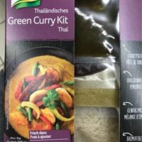 Thailandisches Green Curry Thaï
