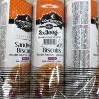 Biscuits fourrés Chocolat 1er prix , lot from 3 paquets from 300g
