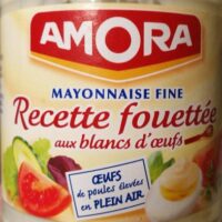Mayonnaise fine - recette fouettée with blancs d'oeufs