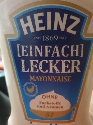 Mayonnaise Mayonnaise
