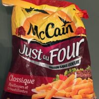 Frites Classique moelleuses and croustillantes