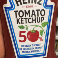 Heinz Ketchup 50% moins Sugars