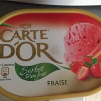 Sorbet Strawberries Sorbet Strawberries