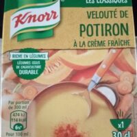Velouté from Potiron Soup Fraîche Velouté from Potiron Soup Fraîche