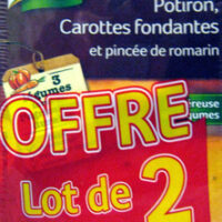Secrets from Grand-Mère Potiron Carottes fondantes and pincée from Romarin (Lot from 2) Knorr Secrets from Grand-Mère Potiron Carottes fondantes and pincée from Romarin (Lot from 2) Knorr