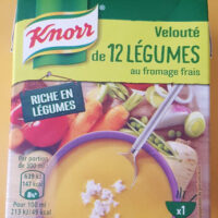 Velouté from 12 Vegetables Cheese frais