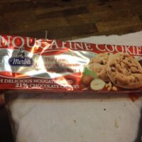 Nougatine cookies