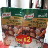 Knorr soupe promo cepe bolet 2x0,5l