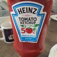 Tomato Ketchup Allégé in Sugars and in Salt