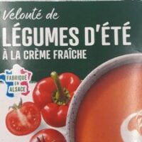 Velouté from Vegetables d'été  Cream fraiche
