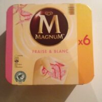 Magnum Chocolat white & Strawberries Magnum Chocolat white & Strawberries