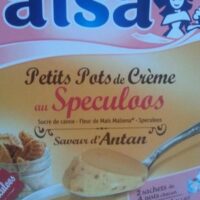 Petits pots from Cream dessert Milk spéculoos ALSA Petits pots from Cream dessert Milk spéculoos ALSA