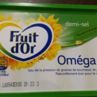 Margarine Oméga 3 demi-sel Margarine Oméga 3 demi-sel