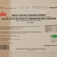 Aiguillette from Chicken Enrobage Multigrains