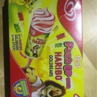 Haribo Push Up Strawberry & Vanilla X4