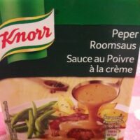 Sauce Pepper  Cream