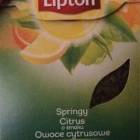 Tea Green Lipton citrus