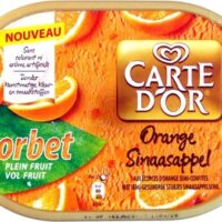 Sorbet Orange plein Fruit Carte d’or Sorbet Orange plein Fruit Carte d'or