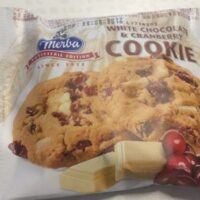 White Chocolate and Cranberry cookie
