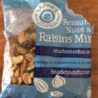 Peanuts nuts and Raisins mix Peanuts nuts and Raisins mix