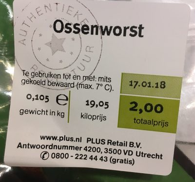 Ossenworst Ossenworst