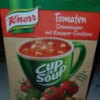 Cup Soup, Tomatoes Creme Mit Knusper-croutons