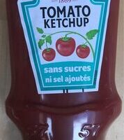Ketchup sans Sugars ni Salt ajoutés