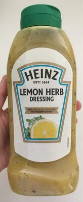 Heinz Lemon herb dressing Heinz Lemon herb dressing