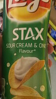 Lays Stax Sour Cream & Onion