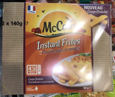 Instant Frites for micro ondes Coupe Ondulée Instant Frites for micro ondes Coupe Ondulée