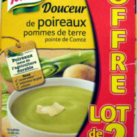 Douceur from Poireaux Apples from Earth pointe from Comté (lot from 2) Knorr