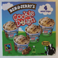 Cookie Dough 4 Mini cups Cookie Dough 4 Mini cups