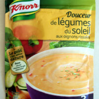 Douceur from Vegetables du soleil with Onions rissolés