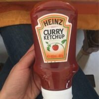 Heinz Curry Ketchup Squeeze 400 ML