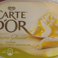Glace Flavour tarte Lemon Glace Flavour tarte Lemon