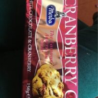 Merba Cranberry Cookies