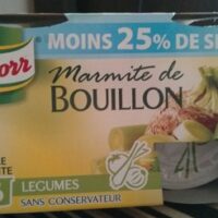 Marmite from Broth Vegetables (Moins 25% from Salt)