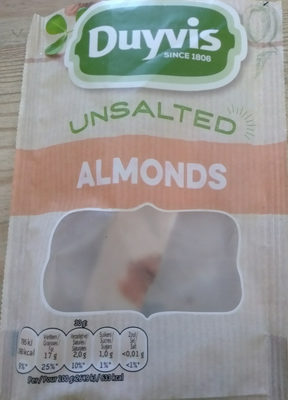 Duyvis UnSalted Almonds Duyvis UnSalted Almonds