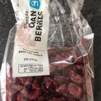 Gedroogde cranberries