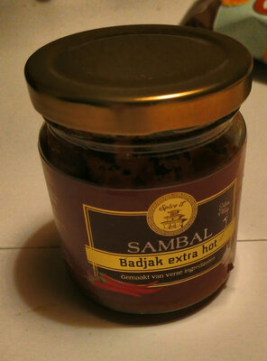 Sambal badjak Extra hot Sambal badjak Extra hot