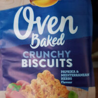 Lays Oven Baked Crunchy Biscuits Paprika & Mediterranean Herbs Flavor