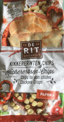 De Rit KicherPeas Paprika Potato Chips, 80 GR Beutel De Rit KicherPeas Paprika Potato Chips, 80 GR Beutel