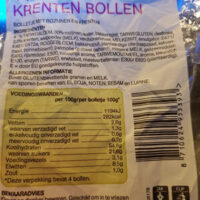 reuze rozijnen krenten bollen